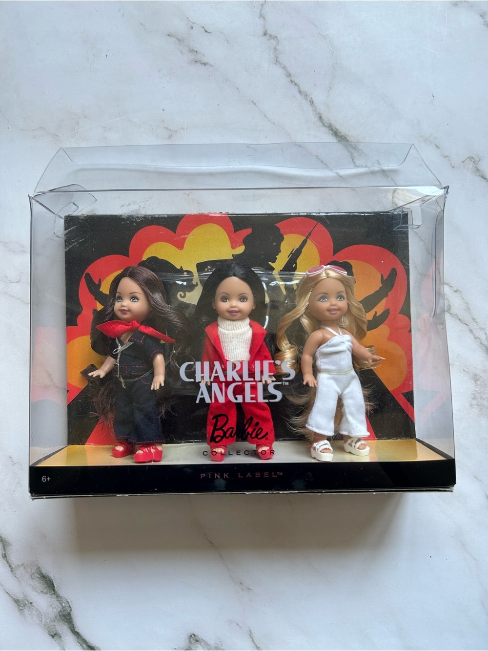 Pink Label Charlie's Angels Kelly Barbie Doll Set